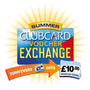 Tesco voucher exchange logo 2012