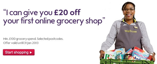 Waitrose 2013 Voucher