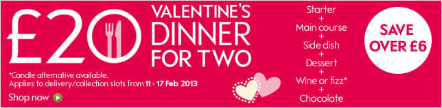 Waitrose Valentine's Offer