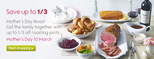 Waitrose Mother's Day Roast